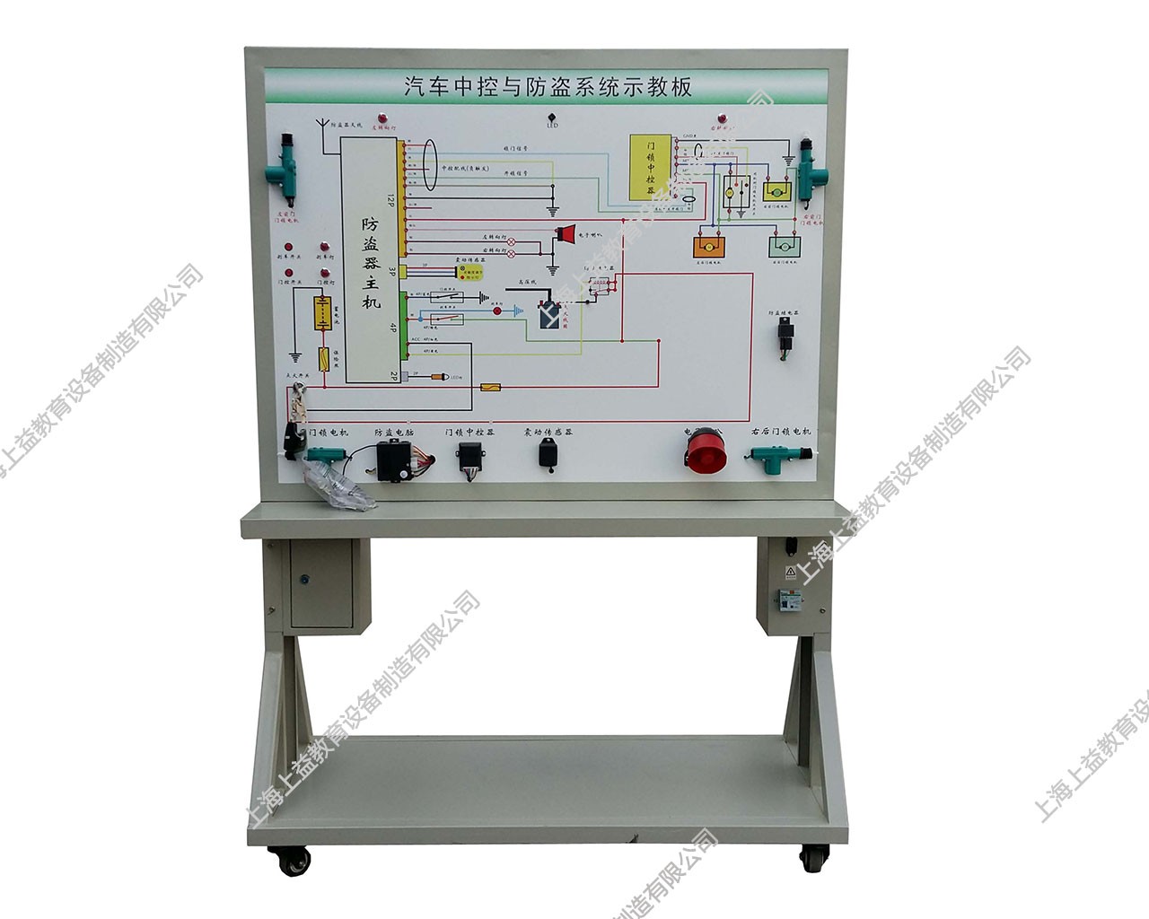 汽車中控與防盜示教板